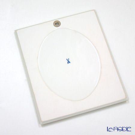 並行輸入品 マイセン 陶板 020110／53n31 ピンクのバラ 25×20.5cmの画像