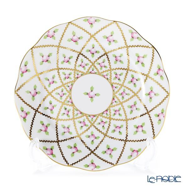 並行輸入品 ヘレンド セーブル風の薔薇 SPROG 20517-0-00 プレート 19cm 皿
