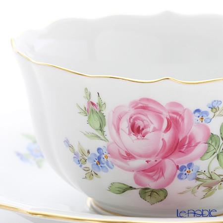 マイセン 並行輸入品 ピンクのバラ／忘れな草 020810／00633 ティー