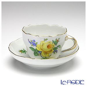マイセン 黄色のバラ(忘れな草) 020910／00582 コーヒーカップ 