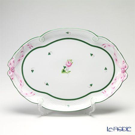 並行輸入品 ヘレンド ウィーンのバラ 00400-0-00 パーティートレイ 38cm