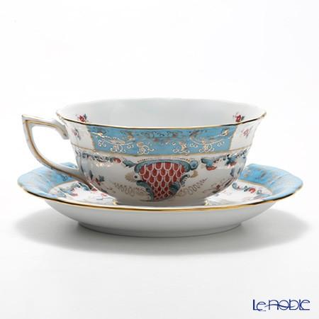 並行輸入品 ヘレンド トゥッピーニの角笛 TCA 00734-0-00 ティーカップ＆ソーサー(ロウ) カップアンドソーサーの画像