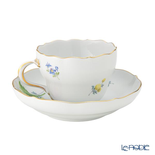 マイセン ベーシックフラワー(二つ花) コーヒーカップ＆ソーサー