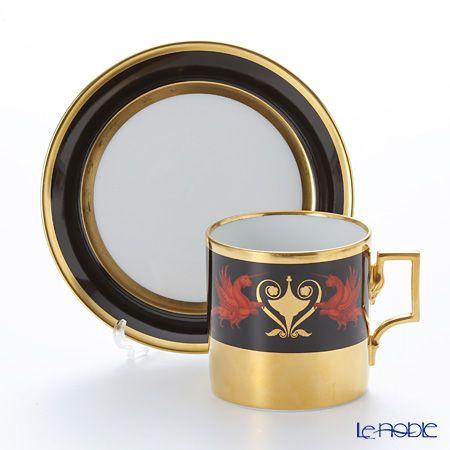 アウガルテン(AUGARTEN) カレッジ(6744) コーヒーカップ＆ソーサー(098