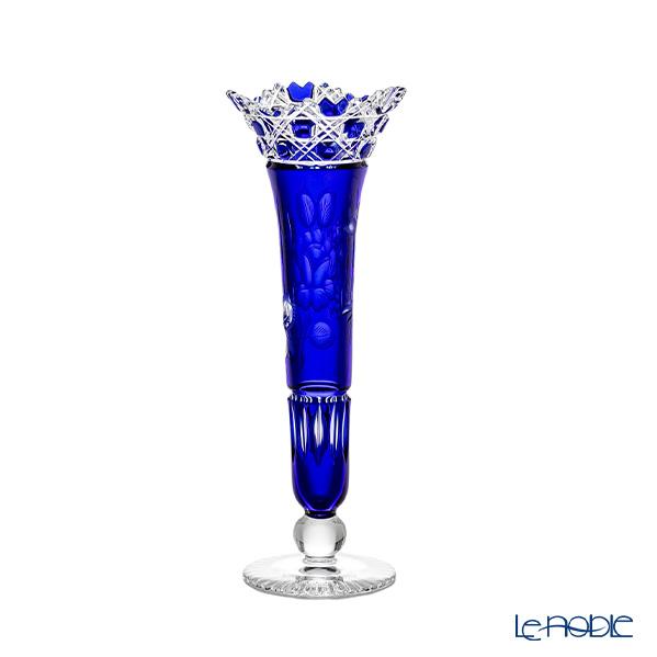 並行輸入品 マイセン マイセンクリスタル 一輪挿し 23cm(ブルー) MF0