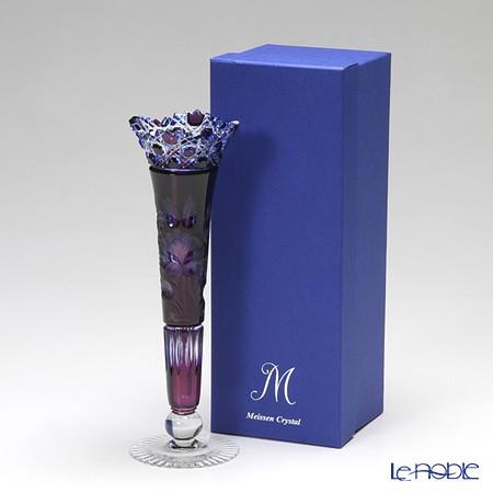 Meissen crystal 色被せ 一輪挿し Meissen crystal 色被せ 一輪挿し Meissen crystal 色被せ 一輪挿し 色