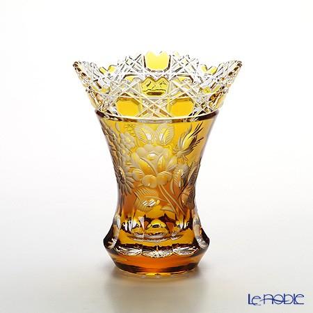 並行輸入品 マイセン マイセンクリスタル 花瓶(アンバー) 13cm MFO