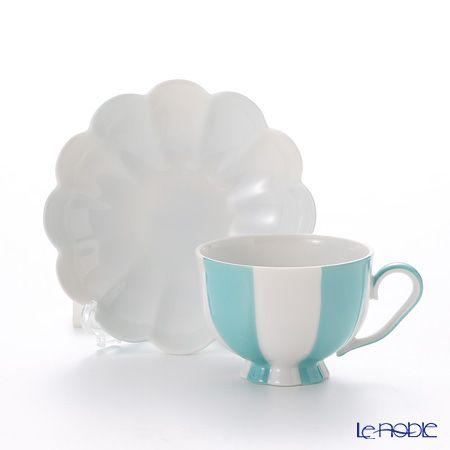 アウガルテン(AUGARTEN) メロン ターコイズ＆ホワイト(7025