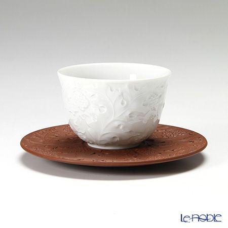 マイセン 並行輸入品 歴代レリーフ 55959／85672 白磁カップ