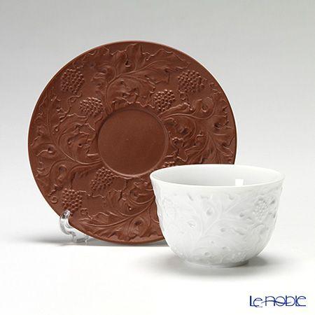 マイセン 並行輸入品 歴代レリーフ 55959／85672 白磁カップ