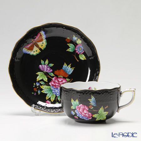 SALE／82%OFF】ヘレンド 黒いヴィクトリア VE-FN 200ml ティーカップ