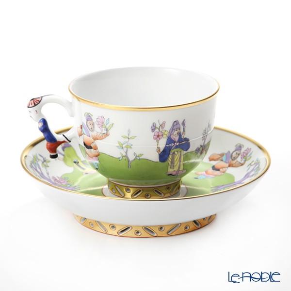 並行輸入品 ヘレンド 春慶 CSV ラージカップ＆ソーサー 03364-0-21 カップアンドソーサーの画像