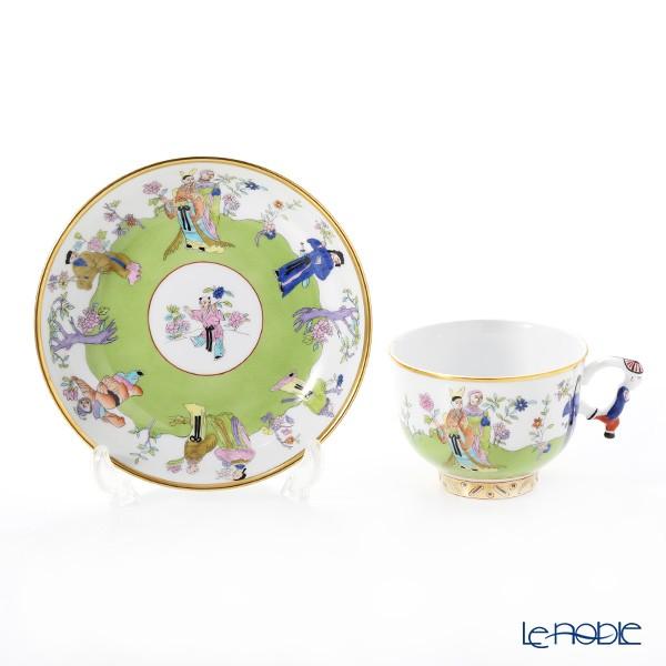 並行輸入品 ヘレンド 春慶 CSV ラージカップ＆ソーサー 03364-0-21 カップアンドソーサーの画像