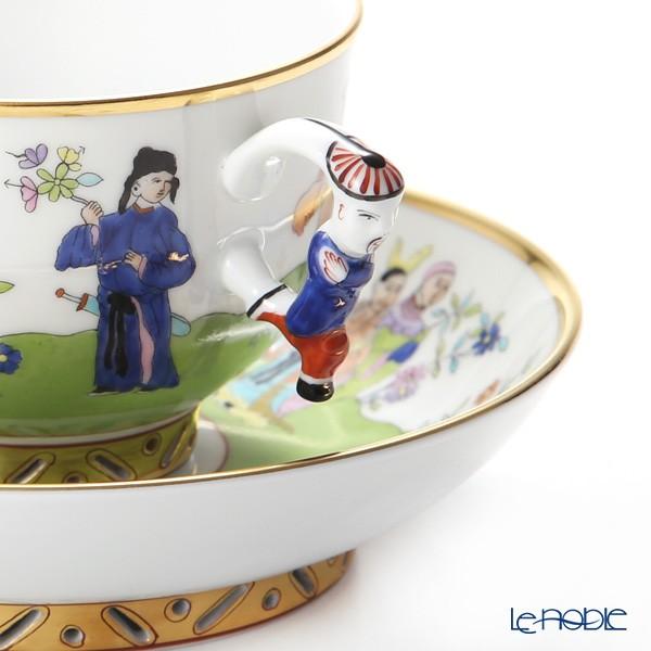 並行輸入品 ヘレンド 春慶 CSV ラージカップ＆ソーサー 03364-0-21 カップアンドソーサーの画像