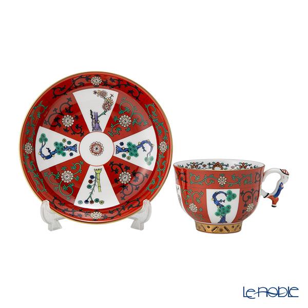 並行輸入品 ヘレンド ゲデレ G 03364-0-21 ラージカップ＆ソーサー カップアンドソーサーの画像