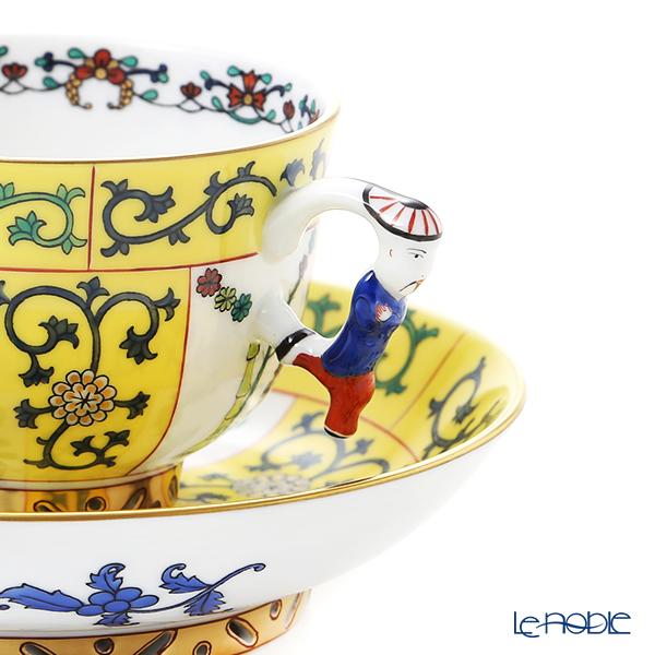 ヘレンドシノワズリ西安の黄マンダリンクリーマー