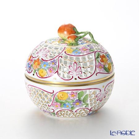 ヘレンド ファンタジー ボンボン入れ 6213/C 小物入れ 美品 9cm ヘレンド（HEREND） 並行輸入品 ファンタジー C 06213-0-11／6210