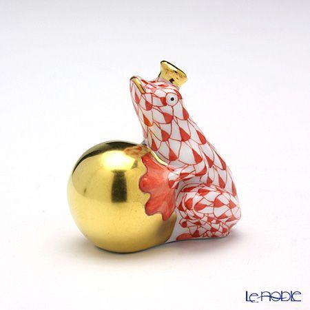 並行輸入品 ヘレンド人形 15369-0-00 VH カエルの王様 4cm