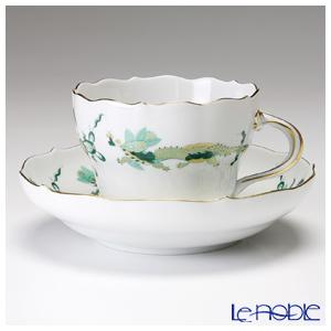 並行輸入品 マイセン ドラゴン グリーン 320310／00582 コーヒーカップ＆ソーサー 200ml カップアンドソーサー