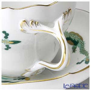 並行輸入品 マイセン ドラゴン グリーン 320310／00582 コーヒーカップ＆ソーサー 200ml カップアンドソーサーの画像