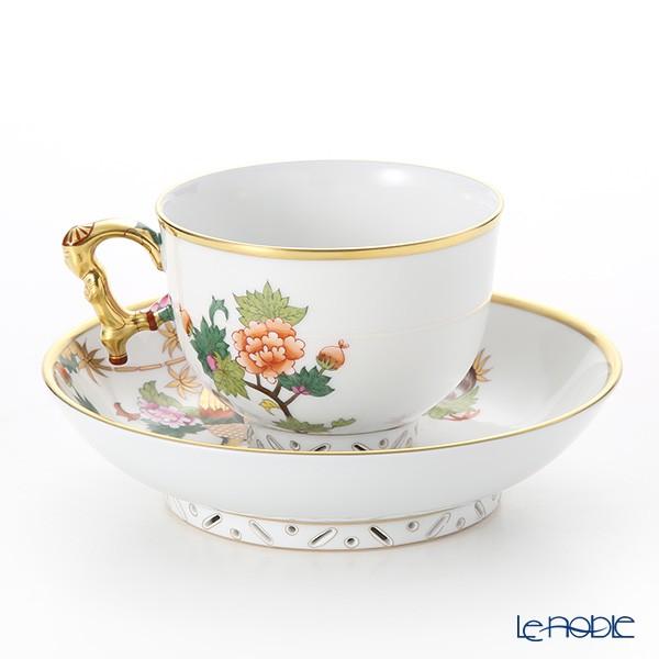 並行輸入品 ヘレンド GRUE 03364-0-21 ラージカップ＆ソーサー カップアンドソーサーの画像