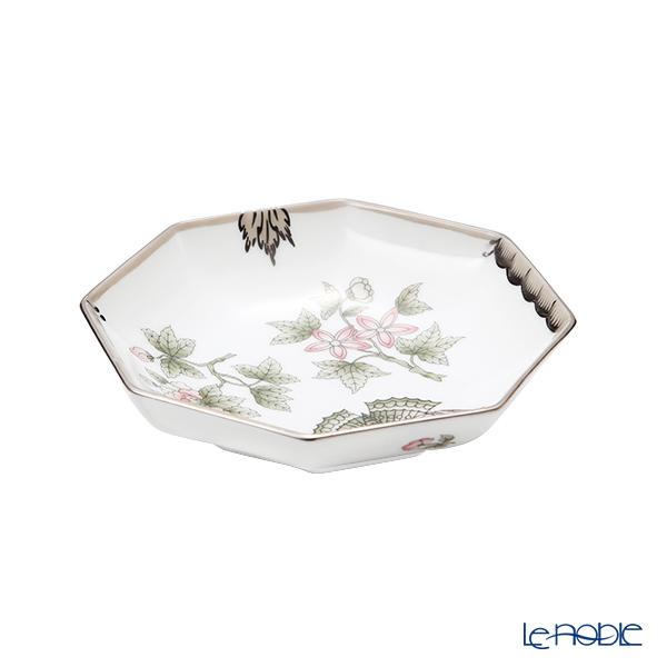 並行輸入品 ヘレンド ヴィクトリア・プラチナ VBOG-X1-PT 04307-1-00 小皿(オクタゴナル) 11cm 皿