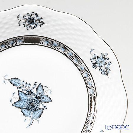 19cm ヘレンド　アポニー　ターコイズ　プラチナ　プレート ヘレンド（HEREND） 並行輸入品 アポニーターコイズプラチナ 00517-0