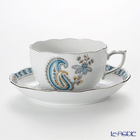 ヘレンド（HEREND） 並行輸入品 ペイズリー ターコイズ プラチナ BUTTQ