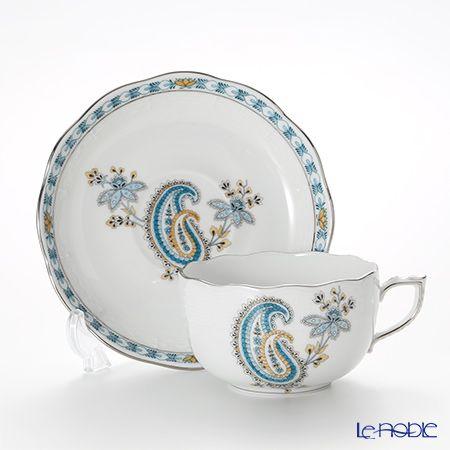 ヘレンド（HEREND） 並行輸入品 ペイズリー ターコイズ プラチナ BUTTQ 