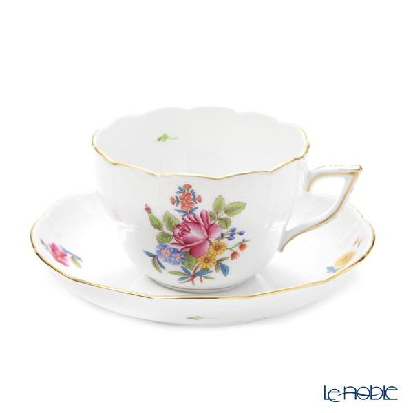 ヘレンド - 並行輸入品 ブーケコルネリア HBC 00730-0-00 御茶優勝杯＆平円盤(兼用) 200ml カップアンドソーサー コーヒー、ティーカップ-カップ、ソーサー-キッチン、日用品、文具