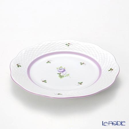 並行輸入品 ヘレンド ウィーンのバラ ライラック 00517 プレート 19cm 皿の画像