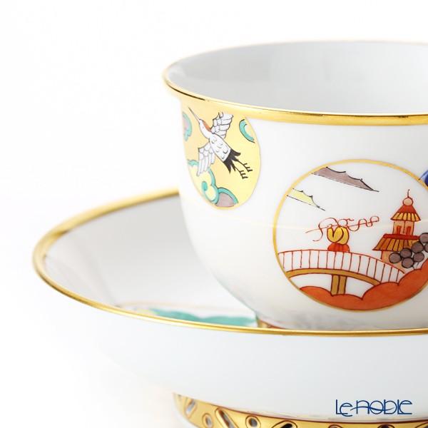 並行輸入品 ヘレンド 昔話 CON 03364-0-21 ラージカップ＆ソーサー カップアンドソーサーの画像