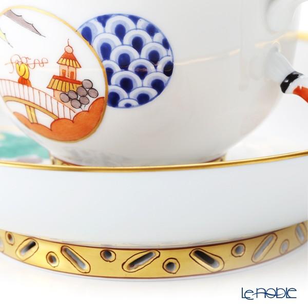 並行輸入品 ヘレンド 昔話 CON 03364-0-21 ラージカップ＆ソーサー カップアンドソーサーの画像