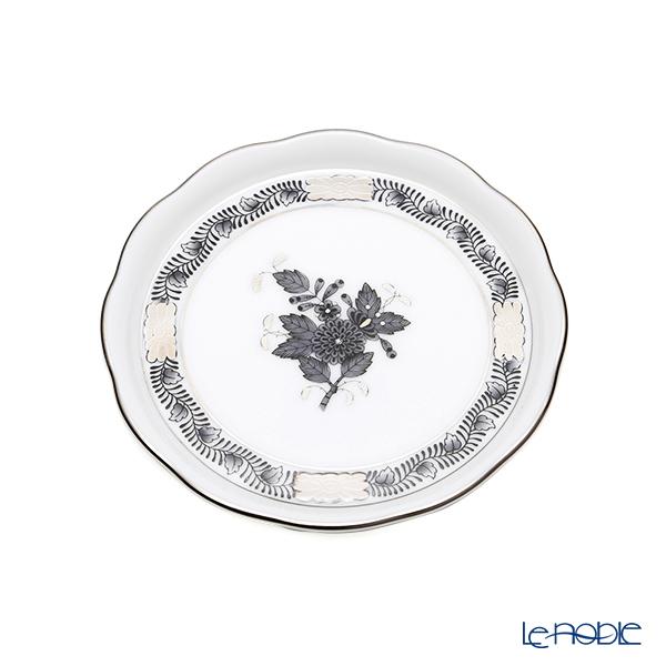 並行輸入品 ヘレンド アポニーブラックプラチナ ANG-PT 00341-0-00 コースター10cm