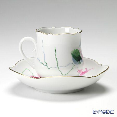 マイセン パープル菊 610710／23582 コーヒーカップ＆ソーサー 150ml 