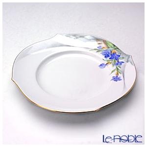 マイセン アルペンフローラ プレート 19cm ゼラニウム 皿 マイセン アルペンフローラ プレート 19cm ゼラニウム 皿 マイセン