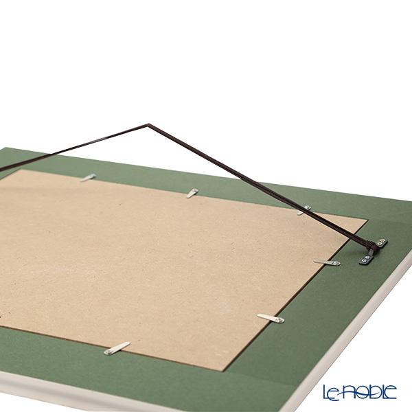 京七宝額(アートSHIPPO) アリュームの庭 額布目・アイボリー 39×46cm 