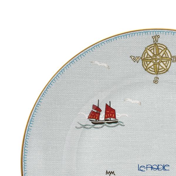 並行輸入品 ウェッジウッド Wedgwood セイラーズ フェアウェル by Kit Kemp プレート 20cm 皿の画像