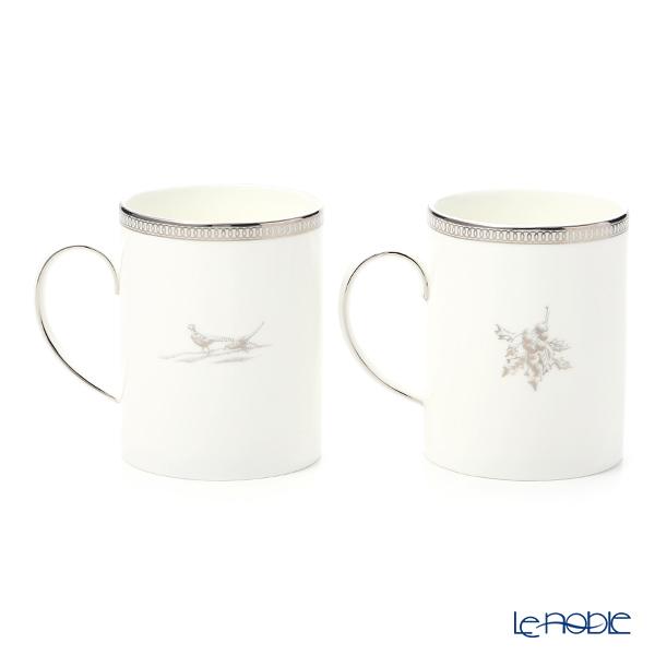 WEDGWOOD ウェッジウッド Wedgwood ウィンター ホワイト マグカップ 2 