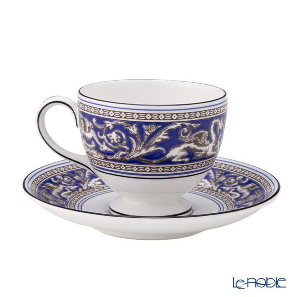 並行輸入品 ウェッジウッド(Wedgwood) フロレンティーン マリン ティーカップ＆ソーサー(リー)200ml カップアンドソーサーの画像