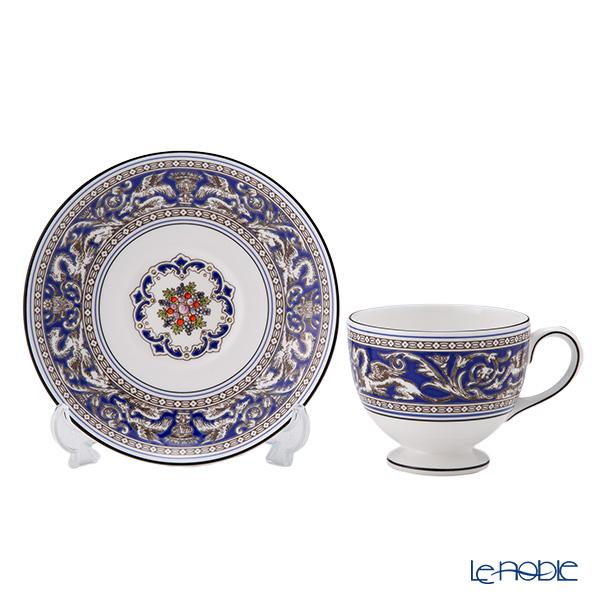 並行輸入品 ウェッジウッド(Wedgwood) フロレンティーン マリン ティーカップ＆ソーサー(リー)200ml カップアンドソーサーの画像