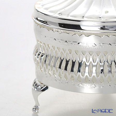 クイーン アン QUEEN ANNE(イギリス製銀メッキ) ラウンド バター