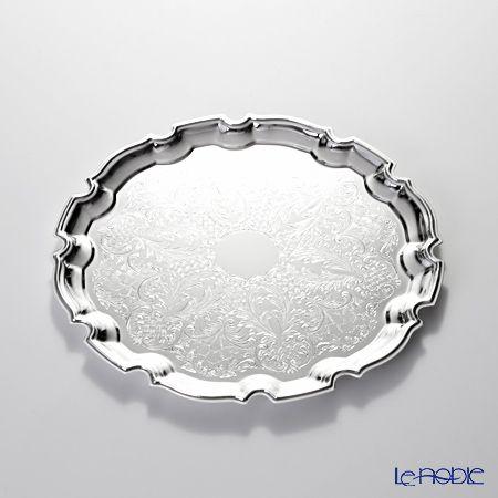 クイーン アン QUEEN ANNE(イギリス製銀メッキ) チッペンデールトレイ