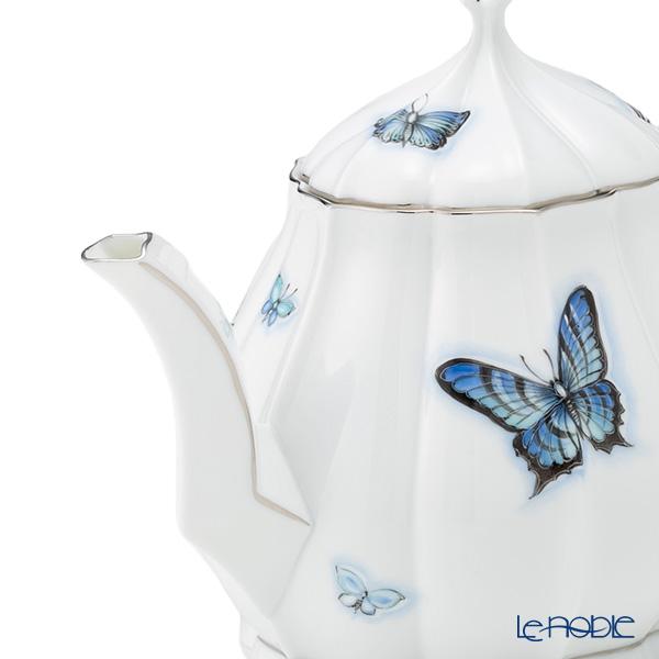 ヘレンド（HEREND） 並行輸入品 ブルーバタフライプラチナ PLL ティー