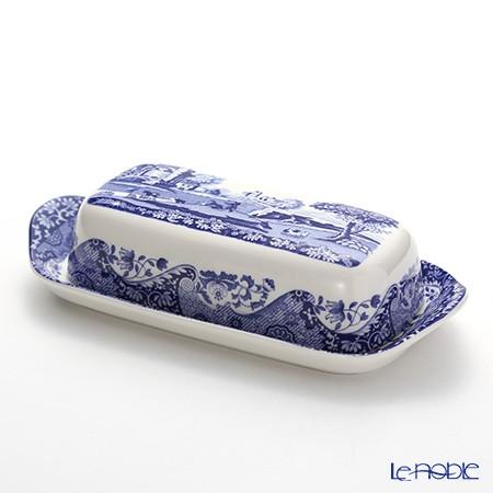 スポード ブルーイタリアン バターディッシュ Spode 並行輸入品 スポード ブルーイタリアン バターディッシュ 20cm