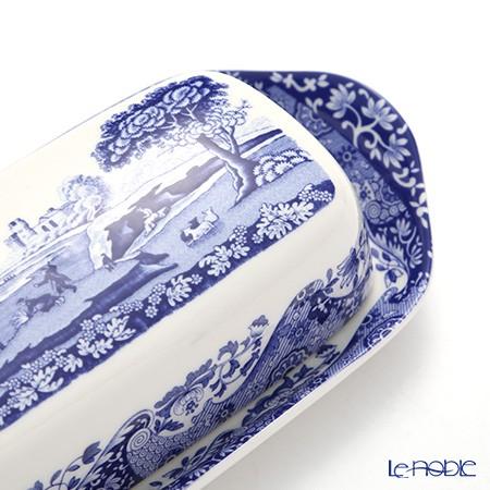 スポード ブルーイタリアン バターディッシュ Spode 並行輸入品 スポード ブルーイタリアン バターディッシュ 20cm
