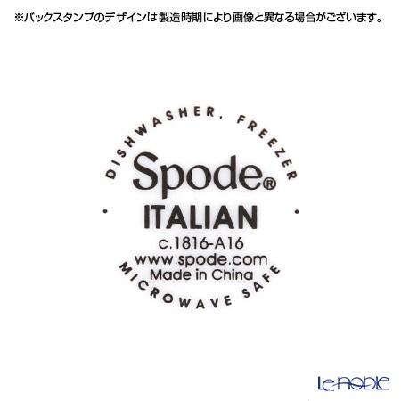 Spode 並行輸入品 スポード ブルーイタリアン バターディッシュ 20cm