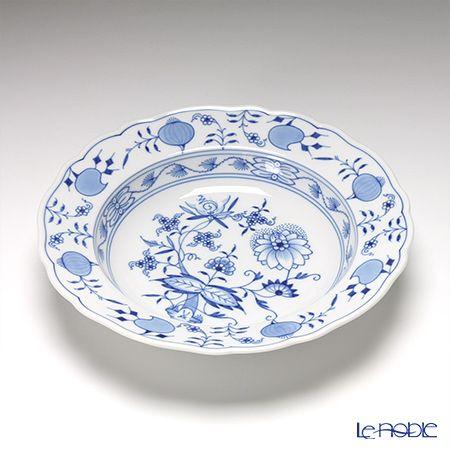 ブルーオニオン 並行輸入品 マイセン 800101／00488 スーププレート