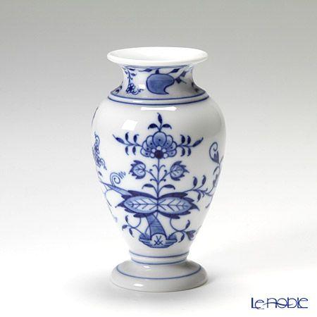 マイセン ブルーオニオン 800101／50113 花瓶 11cm｜le-noble