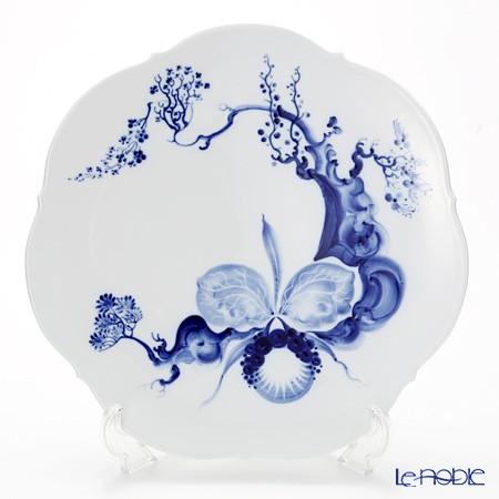 マイセン　ブルーオーキッド　ラウンドプラター31㎝ マイセン 並行輸入品 ブルーオーキッド 824001／23511 ラウンド